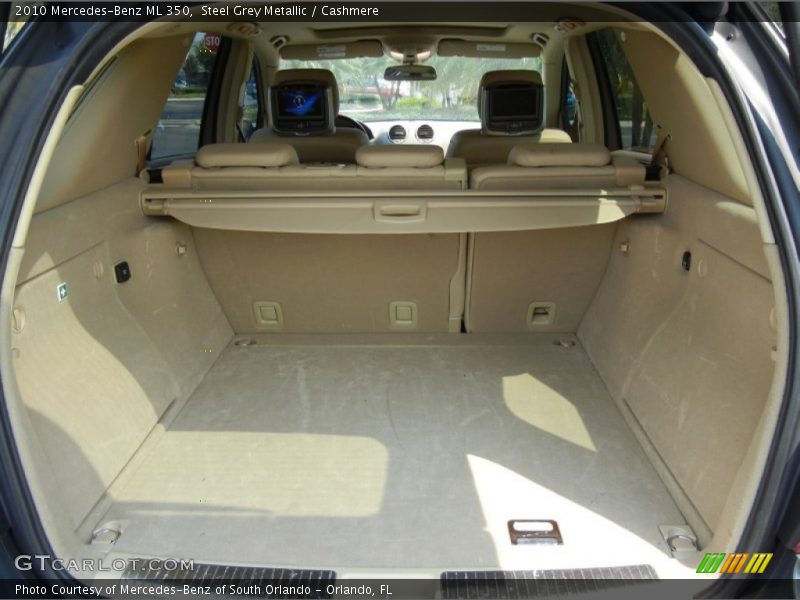 Steel Grey Metallic / Cashmere 2010 Mercedes-Benz ML 350