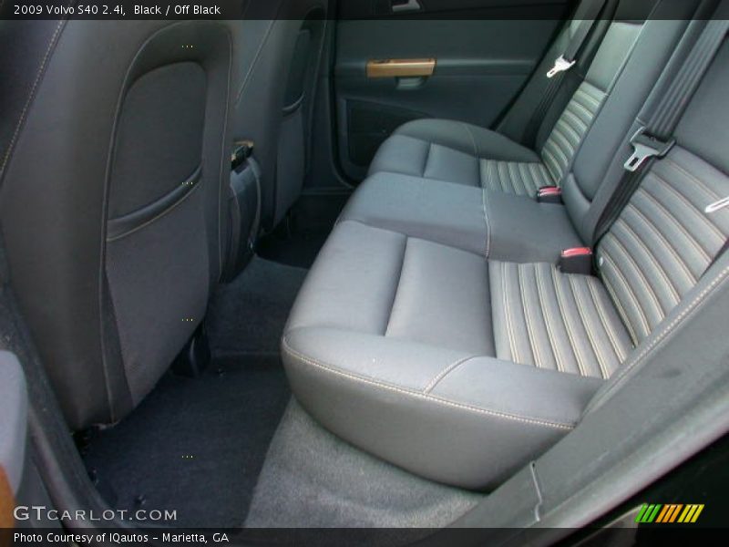 Black / Off Black 2009 Volvo S40 2.4i