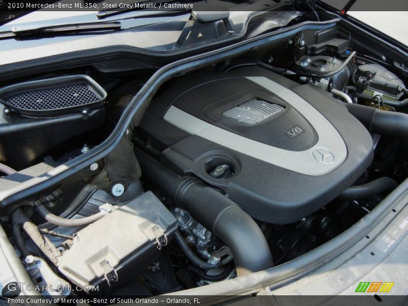 Steel Grey Metallic / Cashmere 2010 Mercedes-Benz ML 350