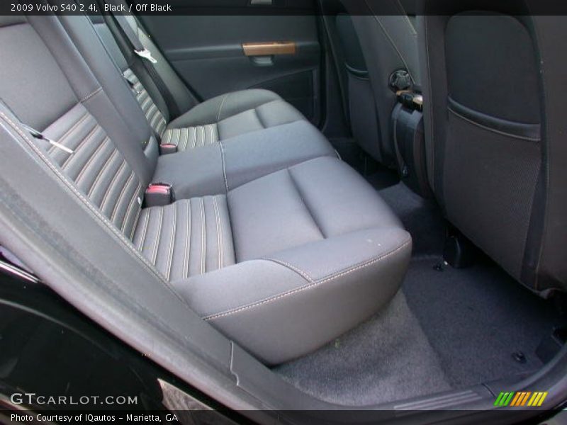 Black / Off Black 2009 Volvo S40 2.4i