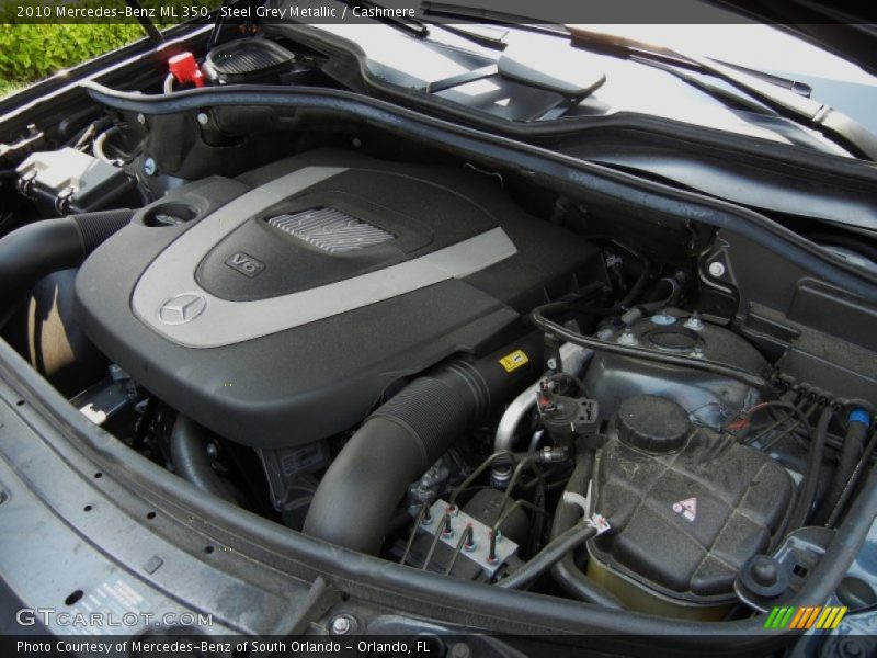 Steel Grey Metallic / Cashmere 2010 Mercedes-Benz ML 350