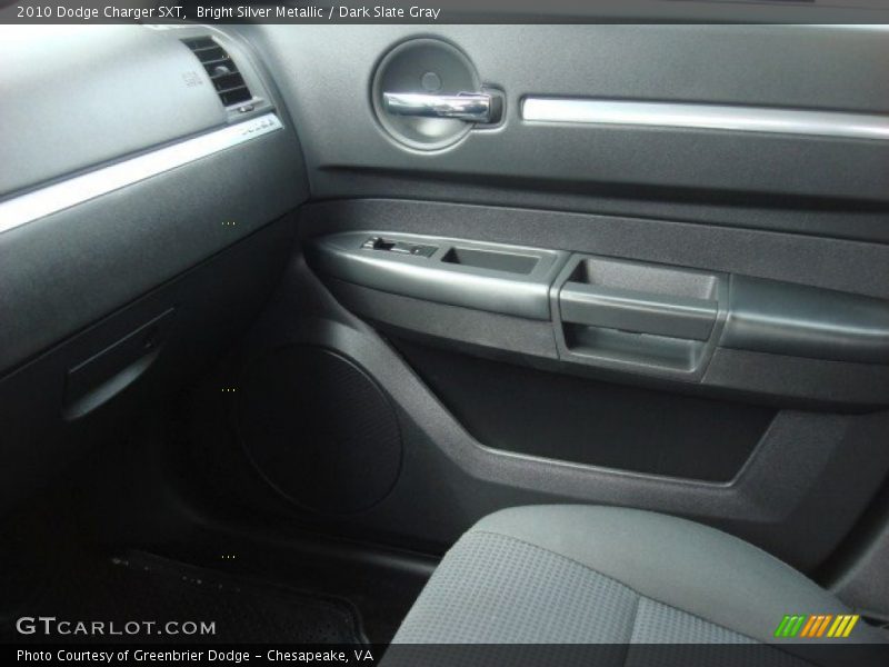 Bright Silver Metallic / Dark Slate Gray 2010 Dodge Charger SXT