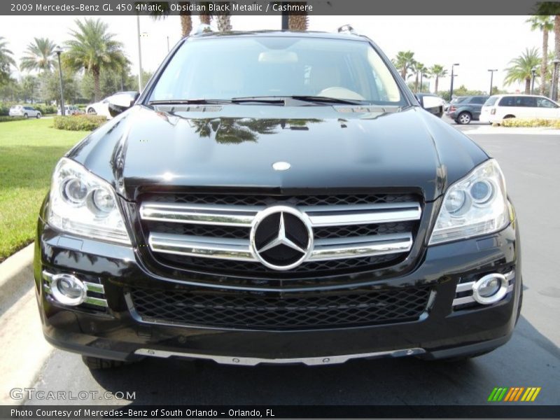 Obsidian Black Metallic / Cashmere 2009 Mercedes-Benz GL 450 4Matic