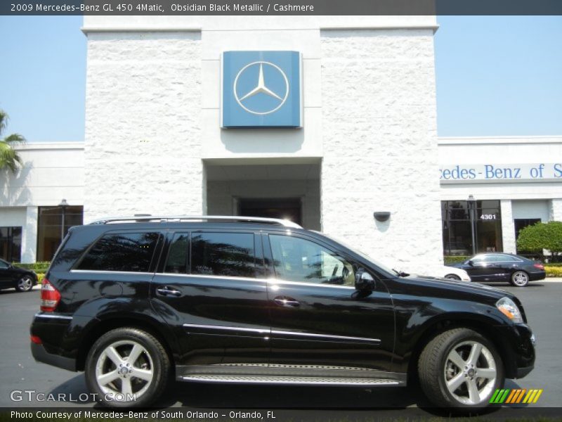 Obsidian Black Metallic / Cashmere 2009 Mercedes-Benz GL 450 4Matic