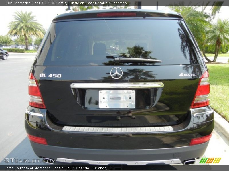 Obsidian Black Metallic / Cashmere 2009 Mercedes-Benz GL 450 4Matic