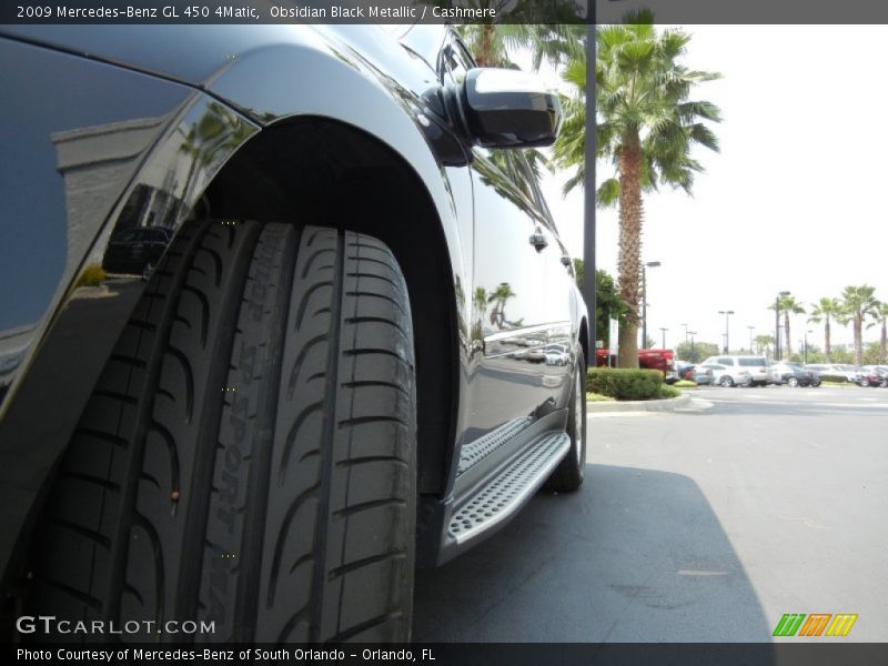 Obsidian Black Metallic / Cashmere 2009 Mercedes-Benz GL 450 4Matic