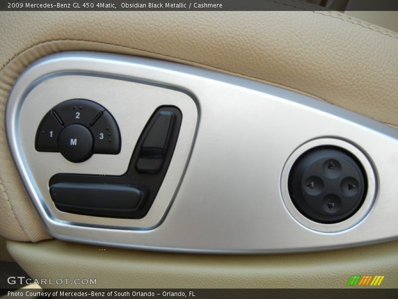Obsidian Black Metallic / Cashmere 2009 Mercedes-Benz GL 450 4Matic