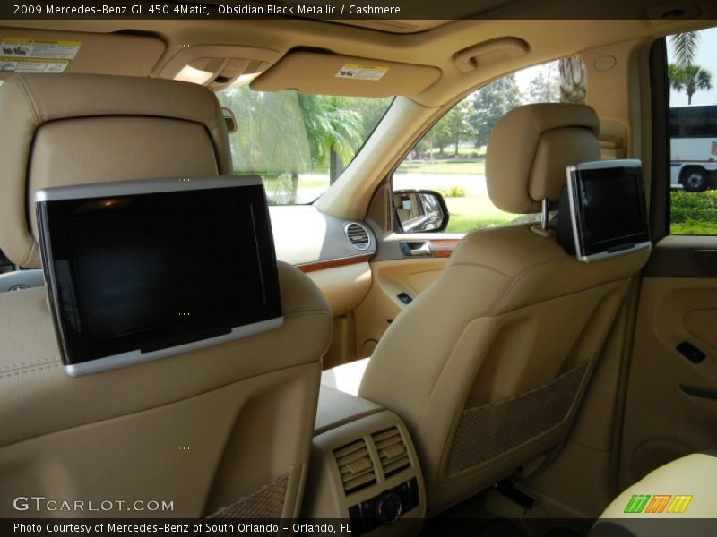 Obsidian Black Metallic / Cashmere 2009 Mercedes-Benz GL 450 4Matic