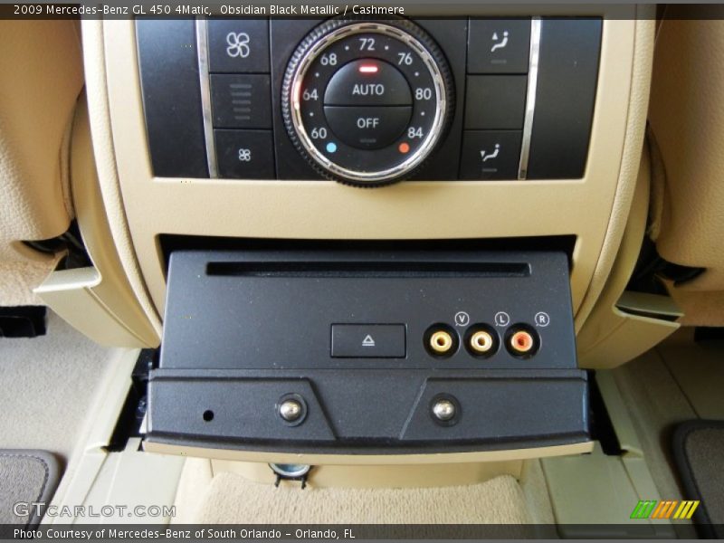 Obsidian Black Metallic / Cashmere 2009 Mercedes-Benz GL 450 4Matic