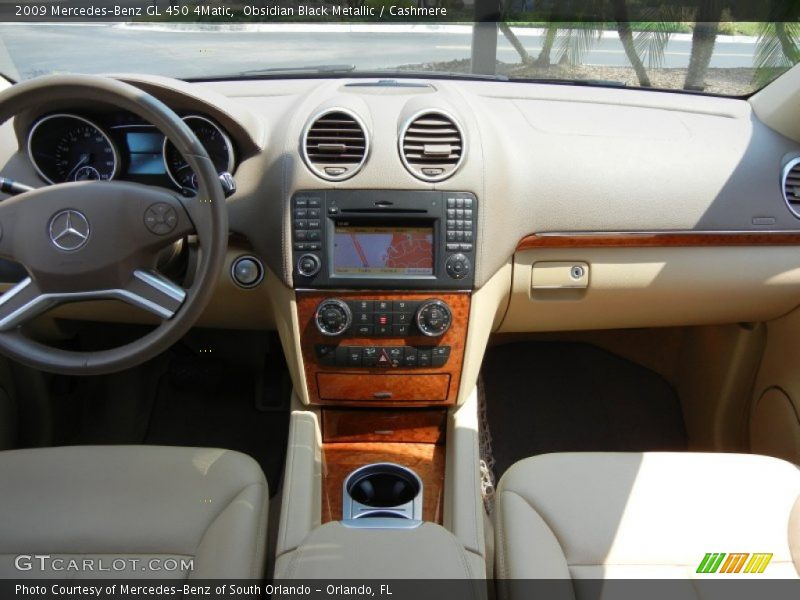 Obsidian Black Metallic / Cashmere 2009 Mercedes-Benz GL 450 4Matic
