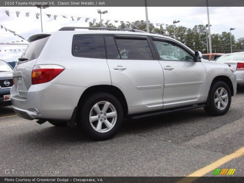 Classic Silver Metallic / Ash 2010 Toyota Highlander V6