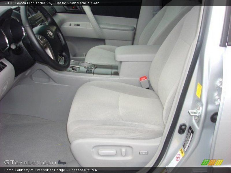 Classic Silver Metallic / Ash 2010 Toyota Highlander V6