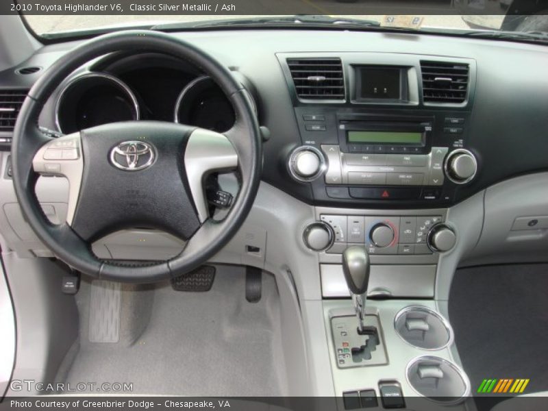 Classic Silver Metallic / Ash 2010 Toyota Highlander V6