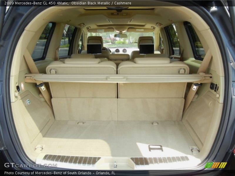 Obsidian Black Metallic / Cashmere 2009 Mercedes-Benz GL 450 4Matic
