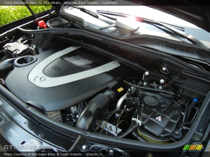 Obsidian Black Metallic / Cashmere 2009 Mercedes-Benz GL 450 4Matic
