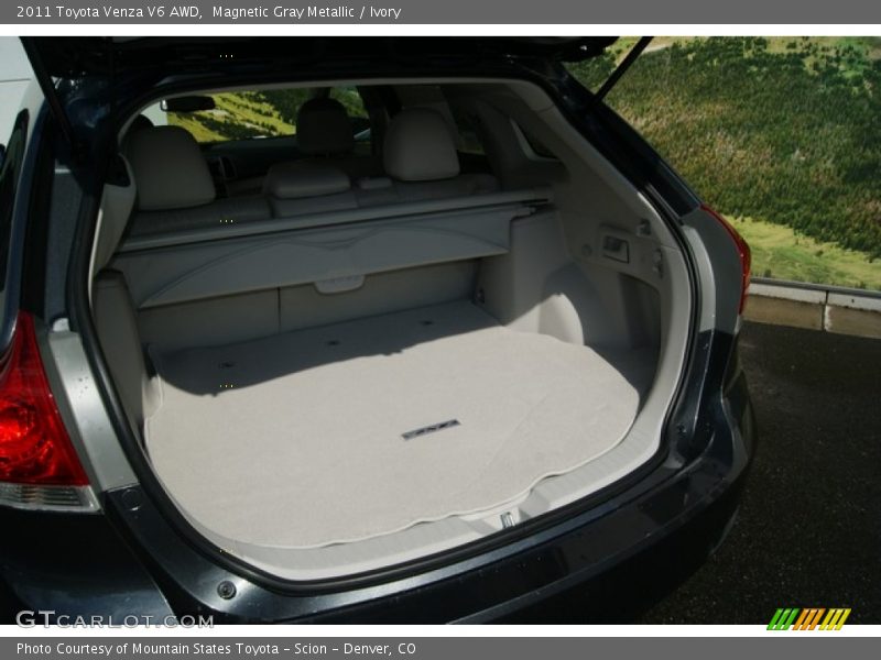 Magnetic Gray Metallic / Ivory 2011 Toyota Venza V6 AWD
