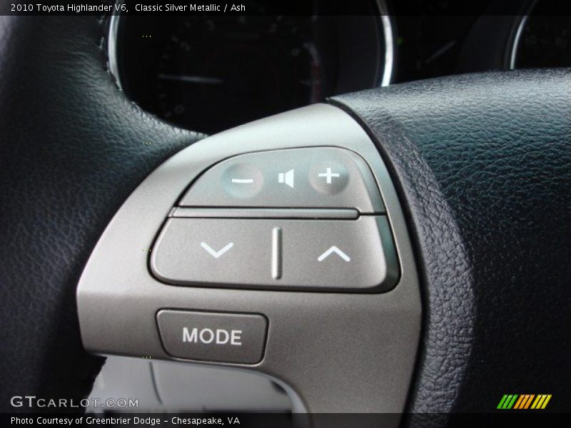 Classic Silver Metallic / Ash 2010 Toyota Highlander V6