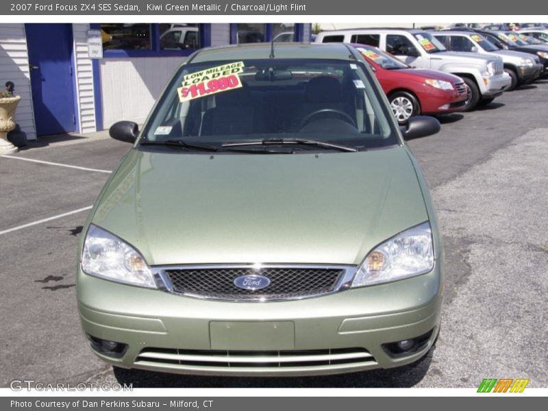 Kiwi Green Metallic / Charcoal/Light Flint 2007 Ford Focus ZX4 SES Sedan