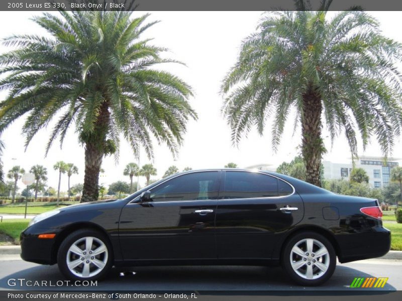 Black Onyx / Black 2005 Lexus ES 330