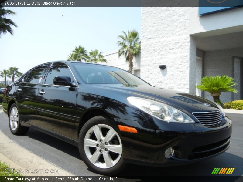 Black Onyx / Black 2005 Lexus ES 330