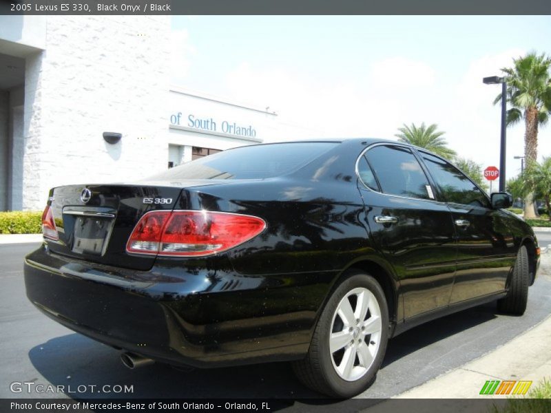 Black Onyx / Black 2005 Lexus ES 330