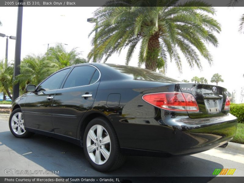 Black Onyx / Black 2005 Lexus ES 330