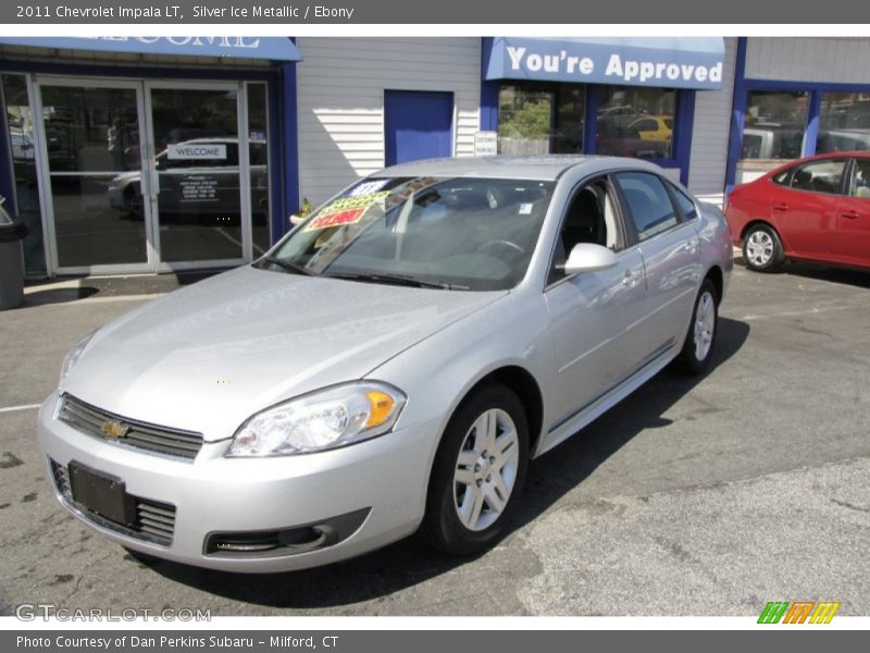 Silver Ice Metallic / Ebony 2011 Chevrolet Impala LT