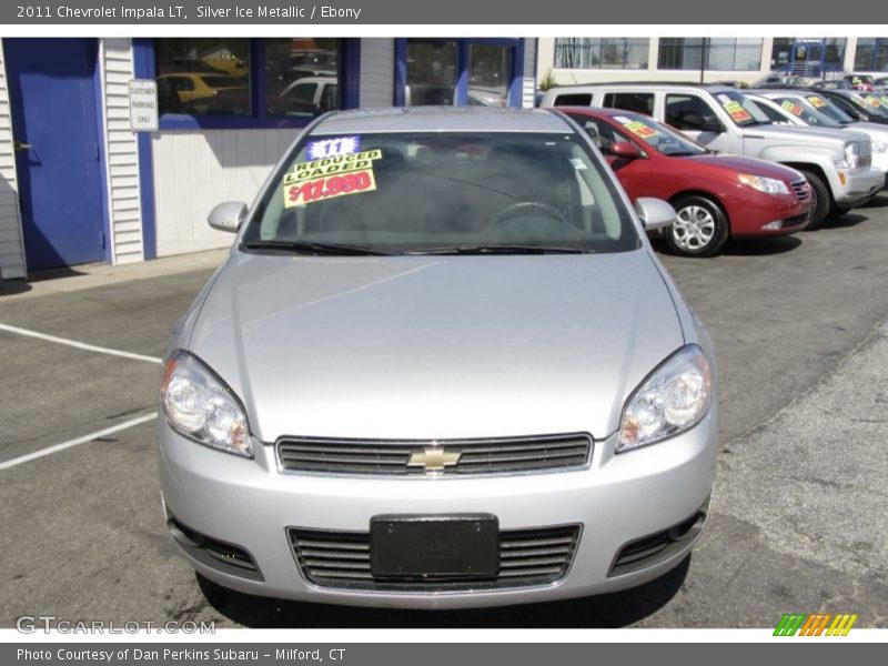Silver Ice Metallic / Ebony 2011 Chevrolet Impala LT
