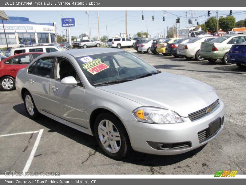 Silver Ice Metallic / Ebony 2011 Chevrolet Impala LT