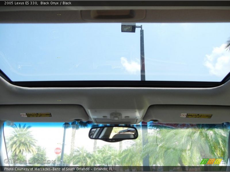 Black Onyx / Black 2005 Lexus ES 330