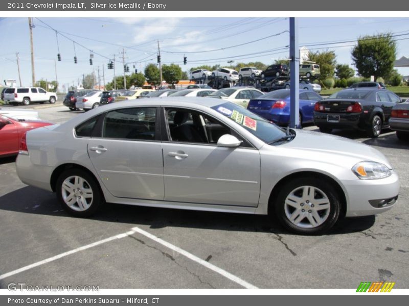 Silver Ice Metallic / Ebony 2011 Chevrolet Impala LT