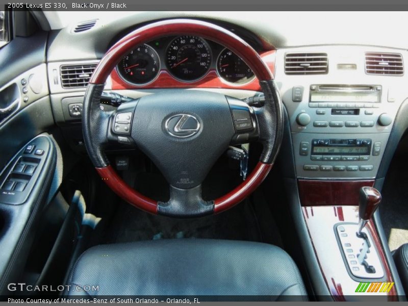 Black Onyx / Black 2005 Lexus ES 330