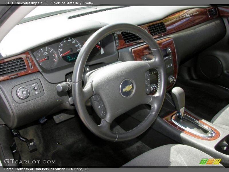 Silver Ice Metallic / Ebony 2011 Chevrolet Impala LT