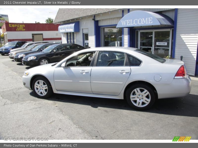 Silver Ice Metallic / Ebony 2011 Chevrolet Impala LT