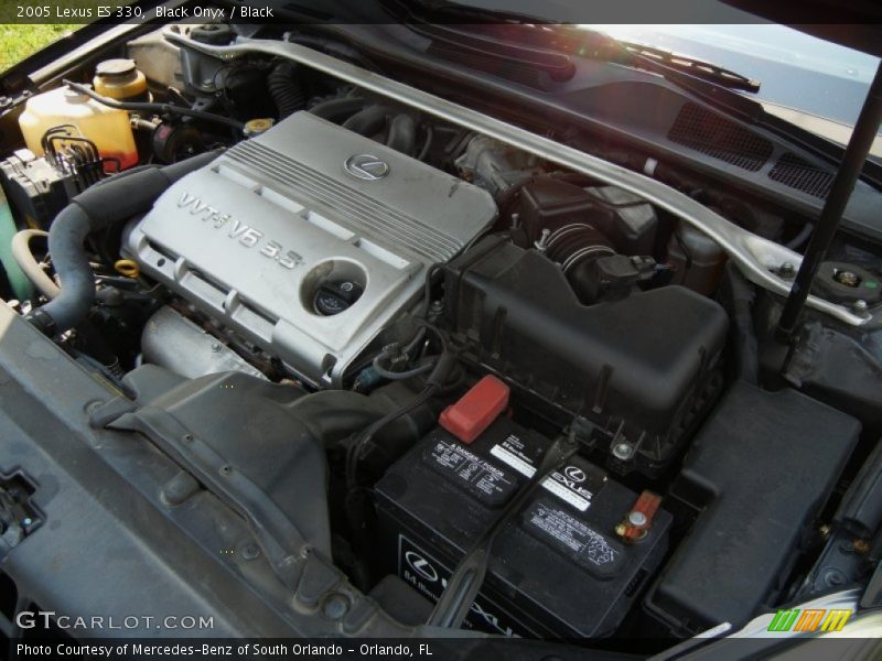 Black Onyx / Black 2005 Lexus ES 330