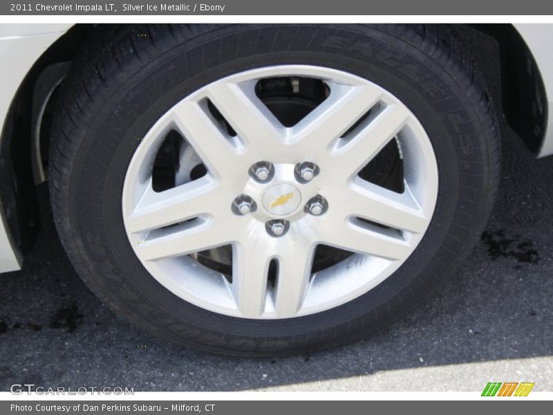 Silver Ice Metallic / Ebony 2011 Chevrolet Impala LT