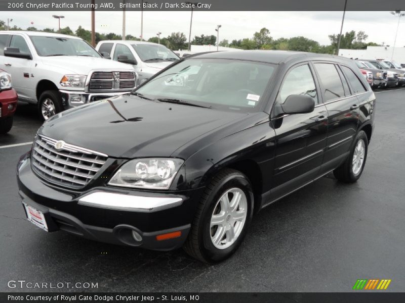 Brilliant Black / Dark Slate Gray 2006 Chrysler Pacifica Touring AWD