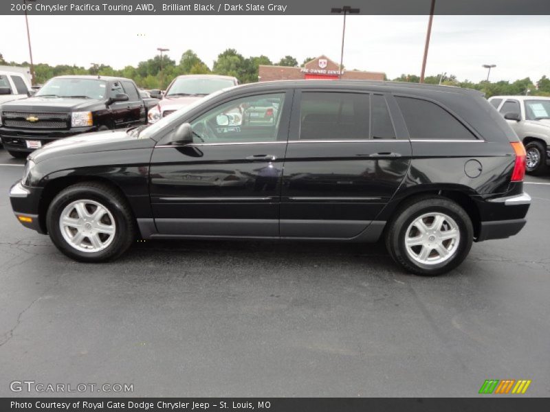 Brilliant Black / Dark Slate Gray 2006 Chrysler Pacifica Touring AWD