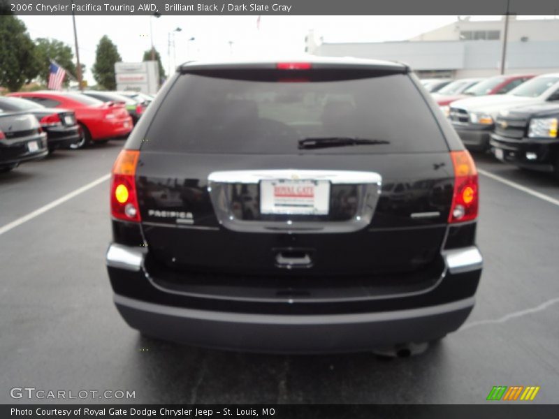 Brilliant Black / Dark Slate Gray 2006 Chrysler Pacifica Touring AWD