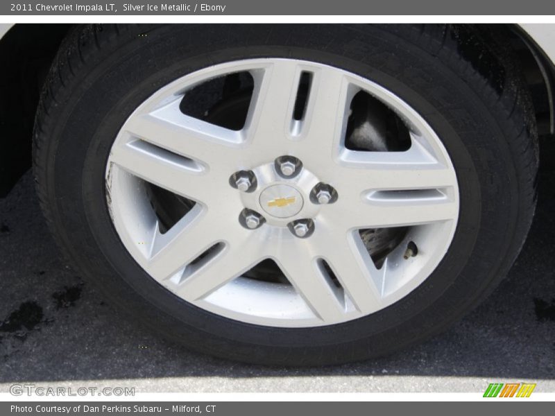 Silver Ice Metallic / Ebony 2011 Chevrolet Impala LT