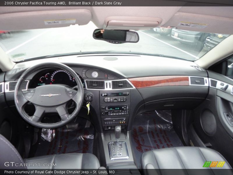 Brilliant Black / Dark Slate Gray 2006 Chrysler Pacifica Touring AWD