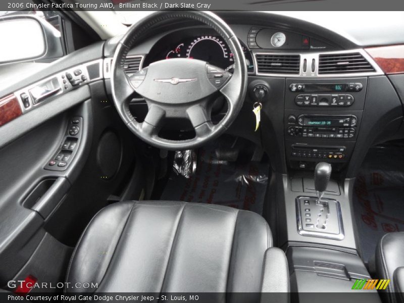 Brilliant Black / Dark Slate Gray 2006 Chrysler Pacifica Touring AWD