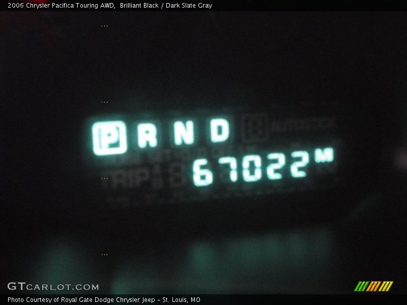 Brilliant Black / Dark Slate Gray 2006 Chrysler Pacifica Touring AWD