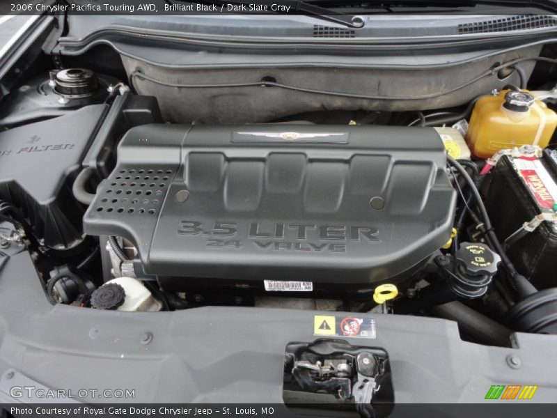 Brilliant Black / Dark Slate Gray 2006 Chrysler Pacifica Touring AWD