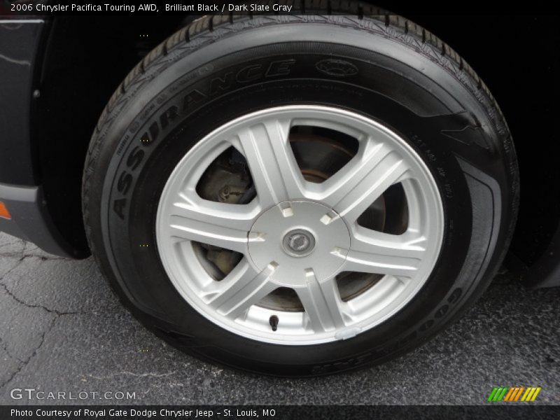 Brilliant Black / Dark Slate Gray 2006 Chrysler Pacifica Touring AWD