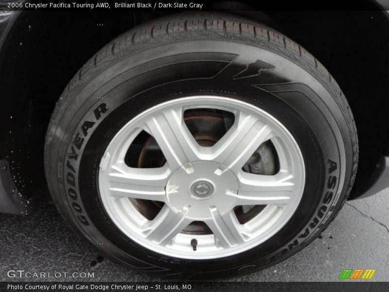 Brilliant Black / Dark Slate Gray 2006 Chrysler Pacifica Touring AWD
