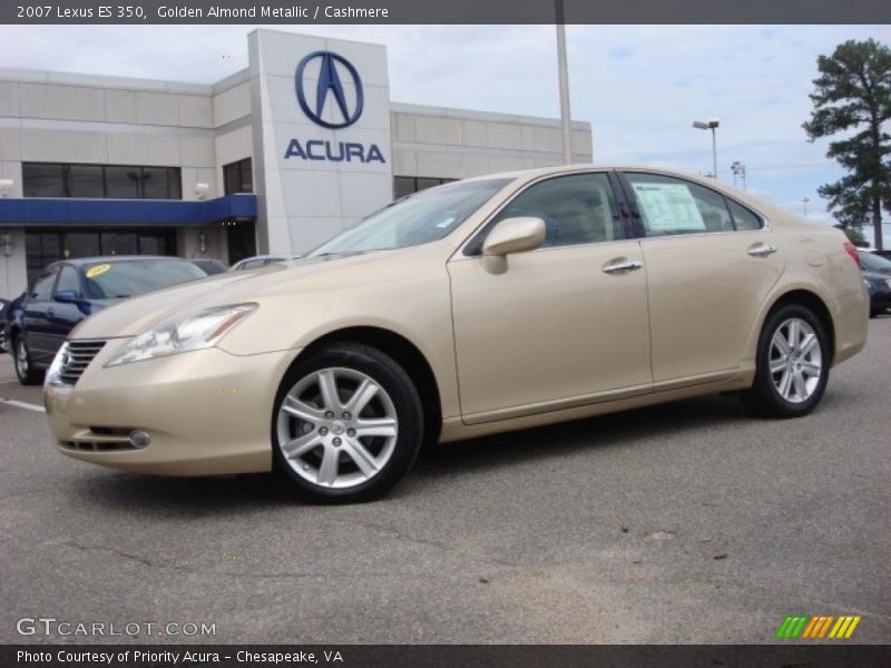 Golden Almond Metallic / Cashmere 2007 Lexus ES 350