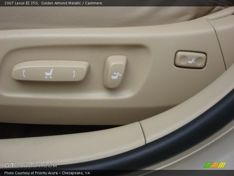 Golden Almond Metallic / Cashmere 2007 Lexus ES 350