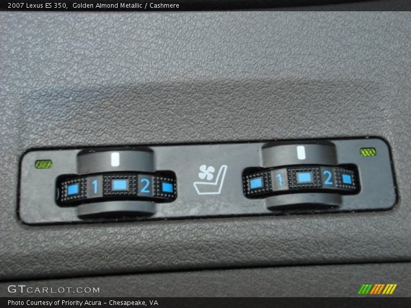 Golden Almond Metallic / Cashmere 2007 Lexus ES 350