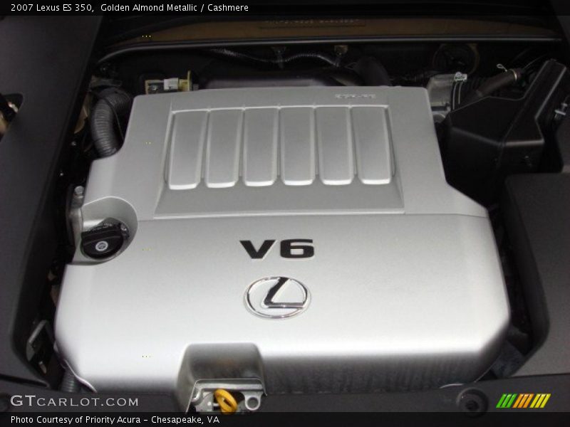 Golden Almond Metallic / Cashmere 2007 Lexus ES 350